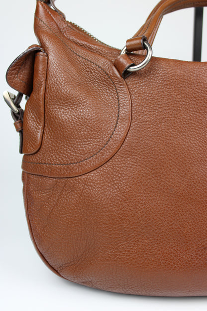 Prada Vit Daino Leather Two Way Bag