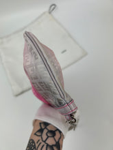 Load image into Gallery viewer, Fendi Zucchino Pochette Charm Strap Pink Bag
