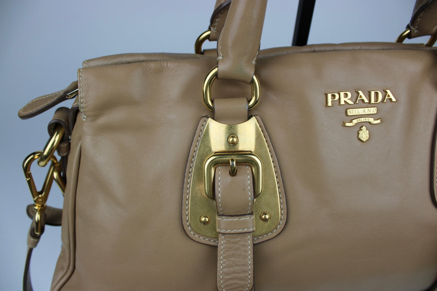 Prada Cuoio Soft Calfskin 2-Way Bag