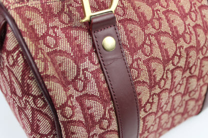 Dior Monogram Trotter Boston Bag 2004