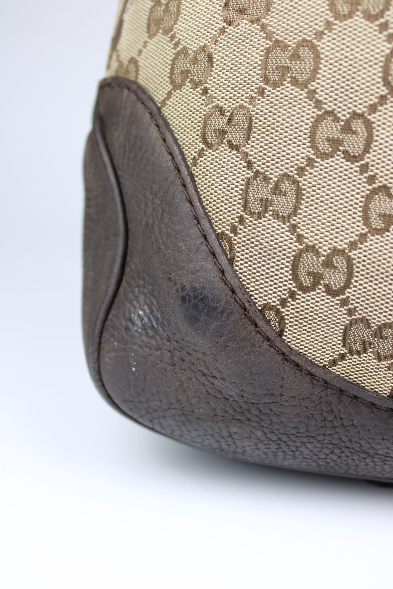 Gucci Monogram Hobo Jackie Bag