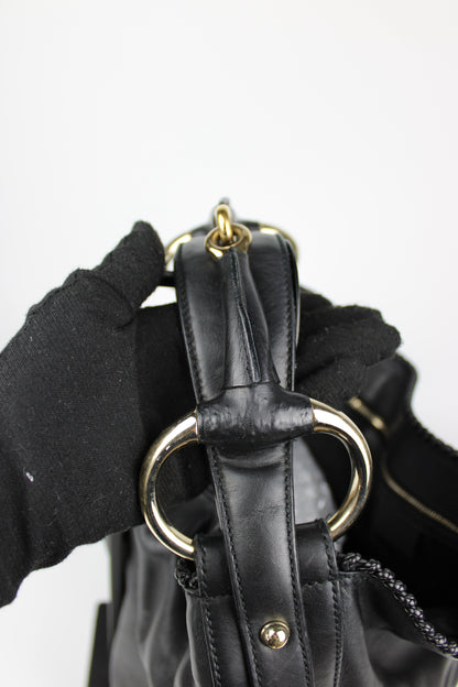 Gucci Horsebit Giant Hobo Leather Bag