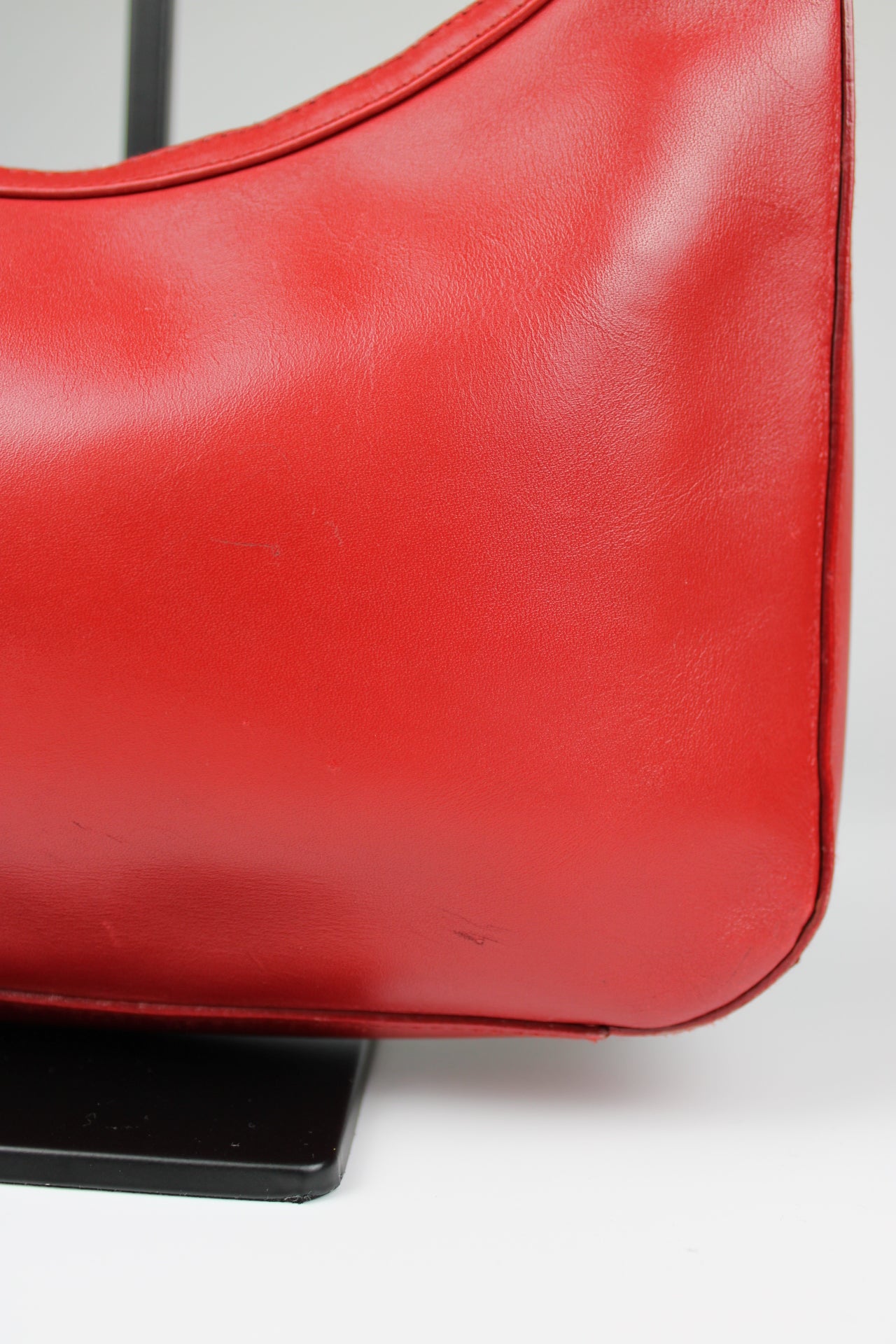 Gucci Leather Shoulder Bag 1990s