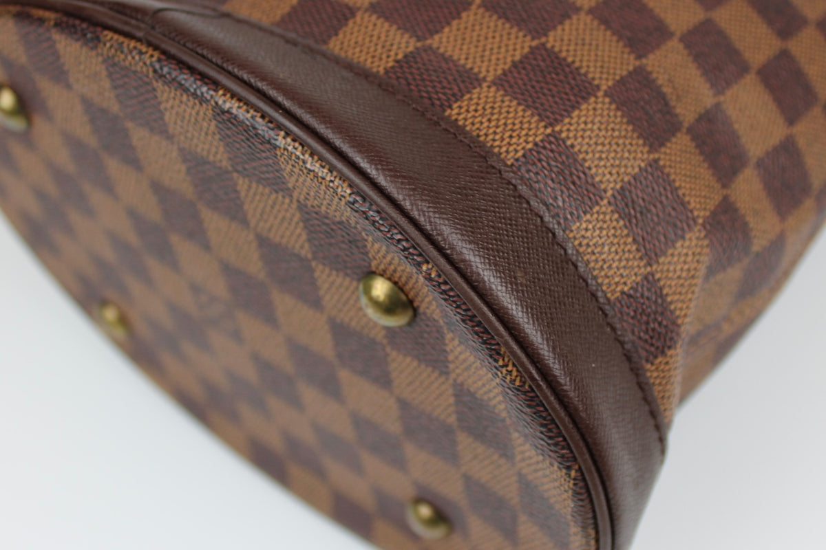 Pre-owned Louis Vuitton Damier Ebene Bucket Bag 1998
