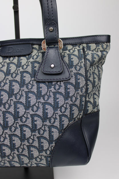 Pre-owned Dior Monogram Trotter Mini Tote Bag 2005