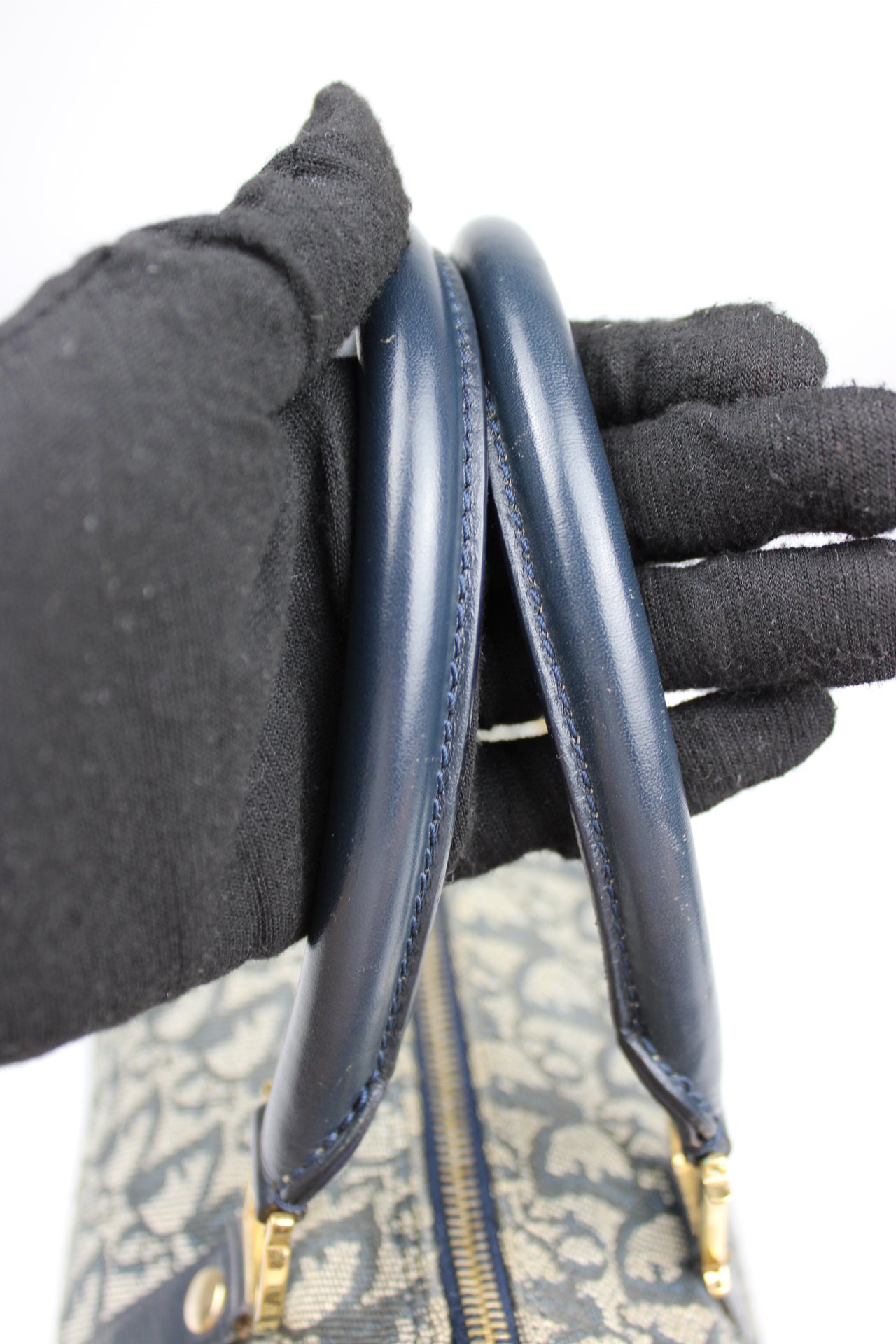 Dior Monogram Trotter Boston Bag 2002