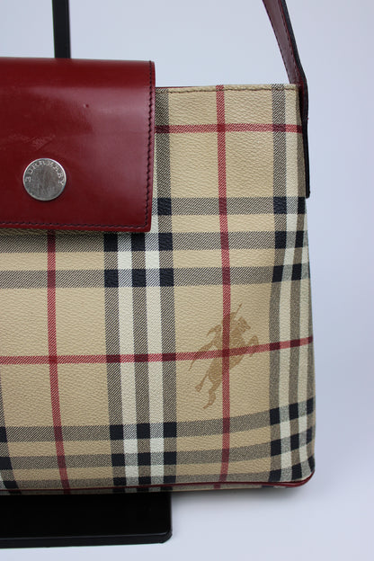 Burberry Haymarket Shoulder Bag 2003
