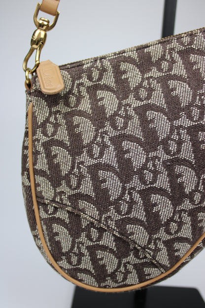 Dior Monogram Mini Saddle Bag 2001