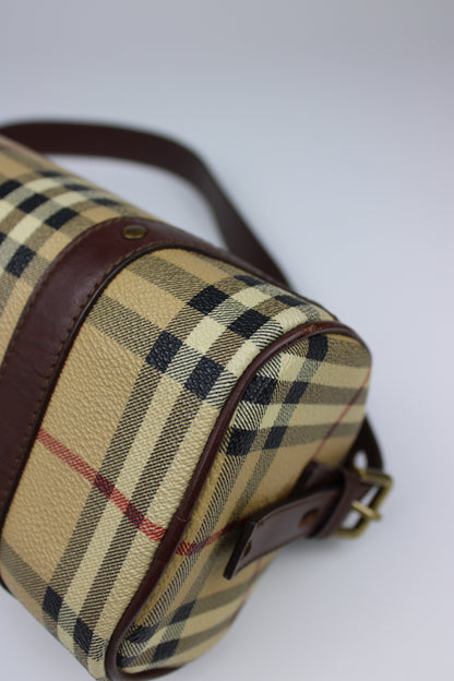 Burberry Haymarket Shoulder Bag 2005