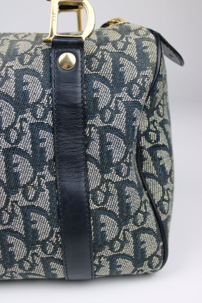 Dior Monogram Trotter Boston Bag 2002