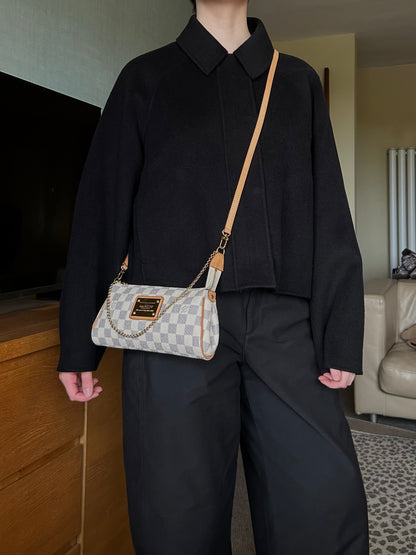 Louis Vuitton Damier Azur Eva Pochette Bag 2012