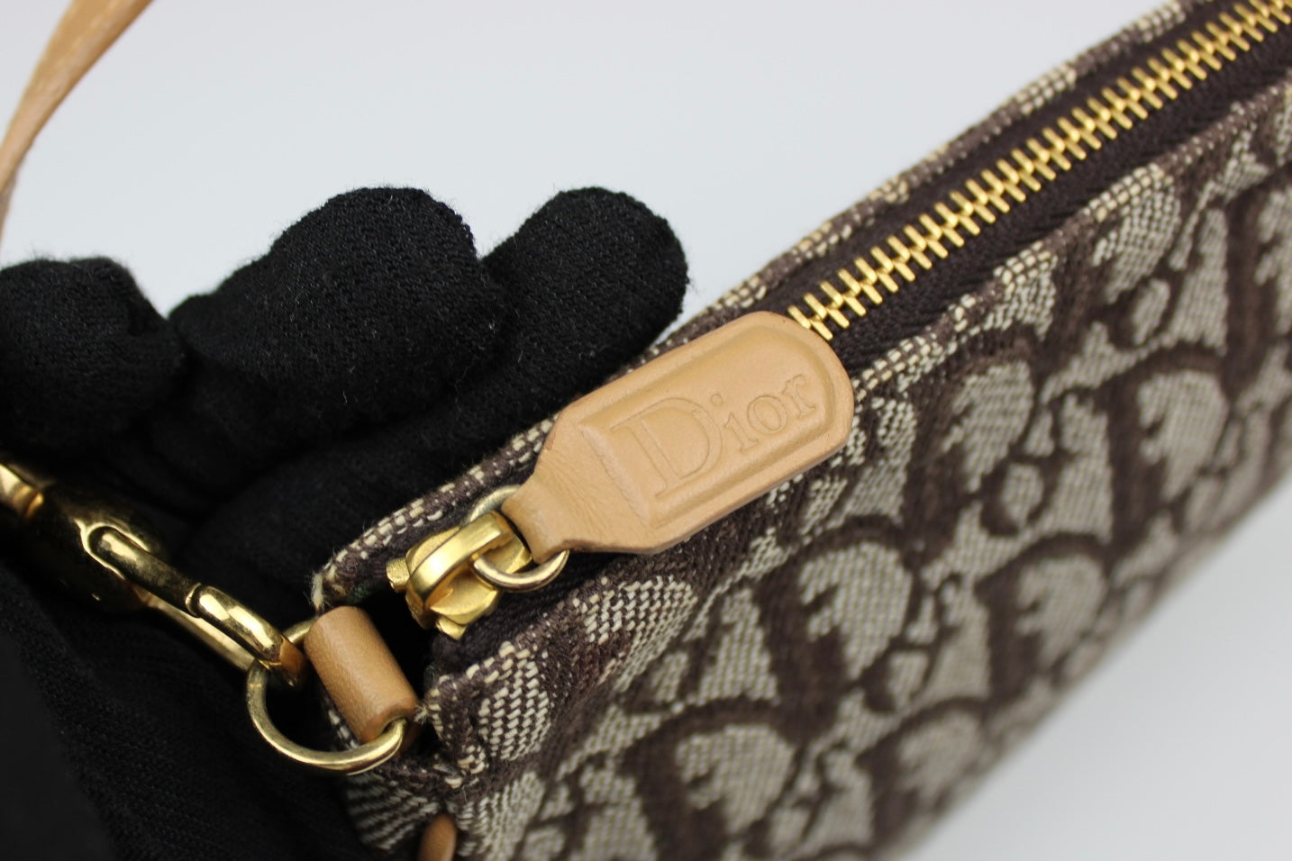 Dior Monogram Mini Saddle Bag 2001
