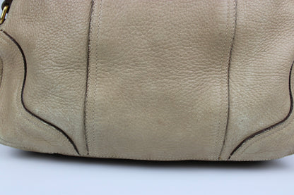 Pre-owned Prada Cervo Leather Hobo Bag