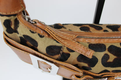 Dolce & Gabbana Pony Hair Leopard Print Bag