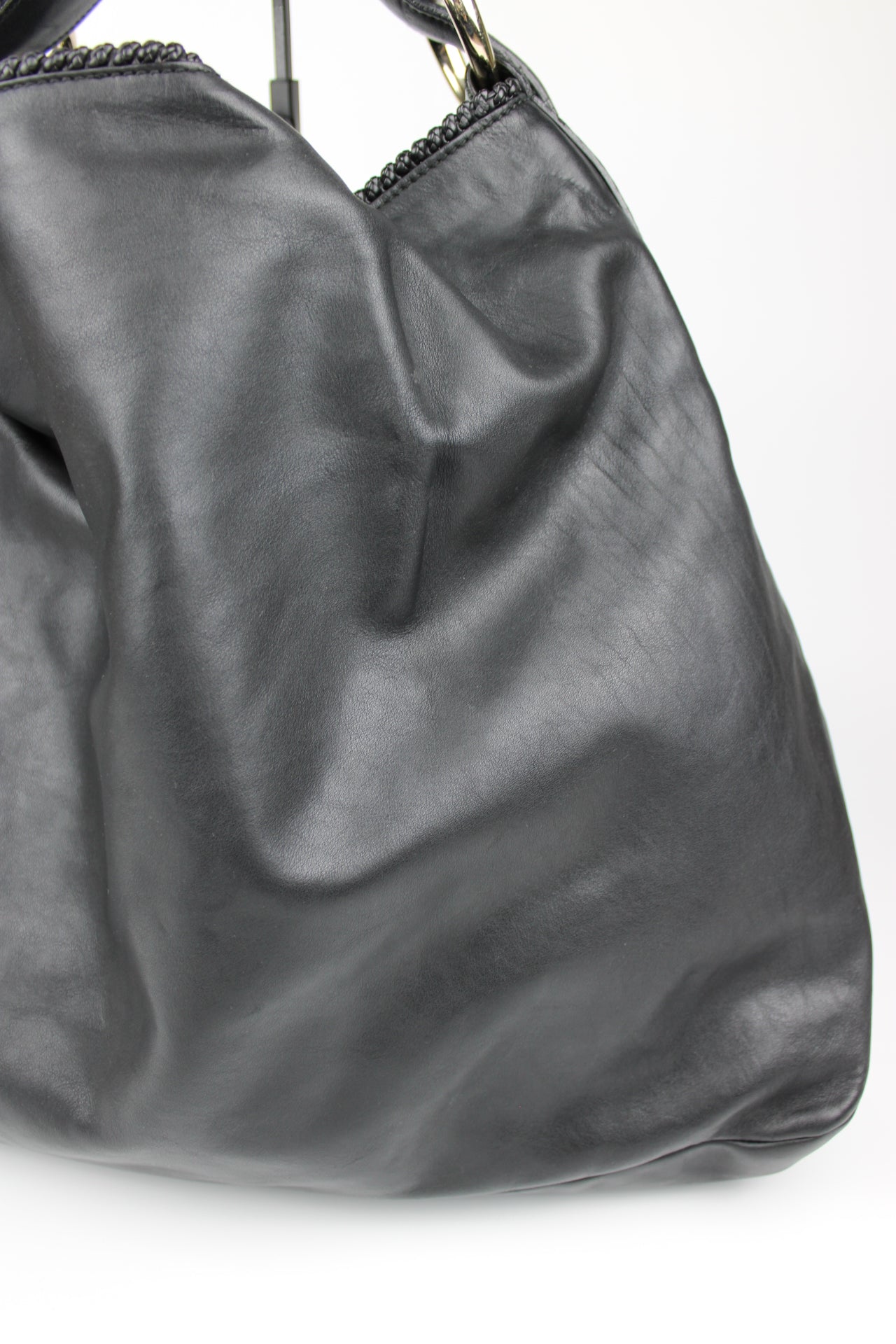 Gucci Horsebit Giant Hobo Leather Bag