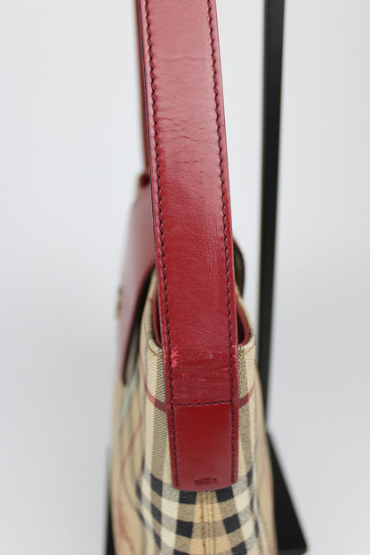Burberry Haymarket Shoulder Bag 2003