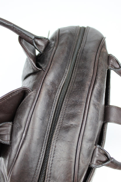 Dior Ostrich Leather Double Saddle Bag 2000