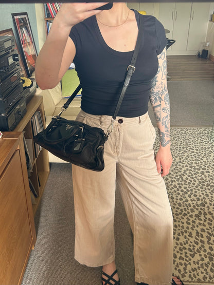 Prada Glacé Calf Leather 2-Way Bag