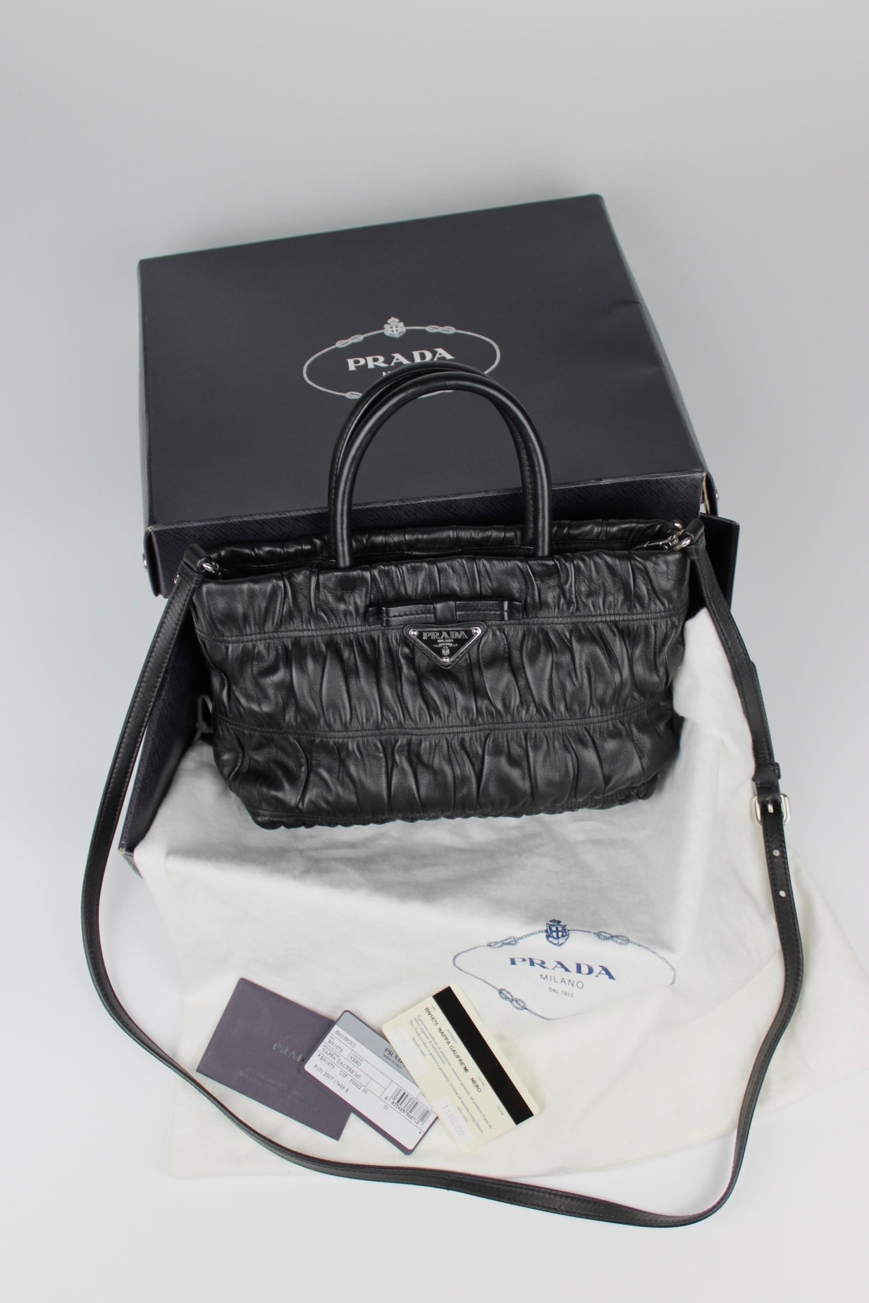 Prada Nappa Gaufre Mini Bag 2007