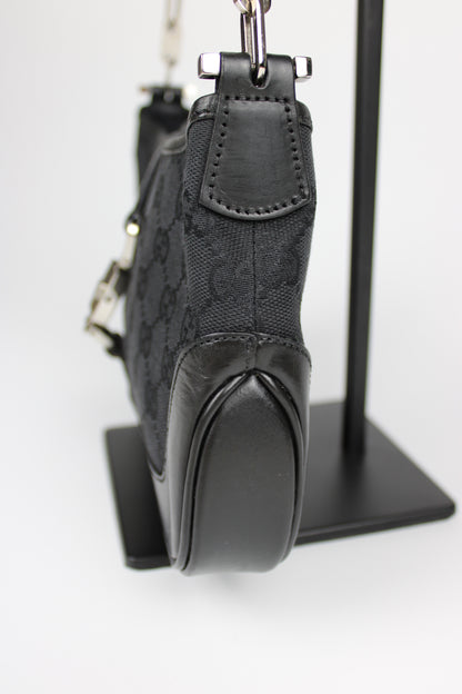 Gucci Monogram Chain Strap Mini Jackie Bag (Restored)