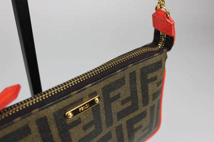 Fendi Zucca Chain Pochette Bag