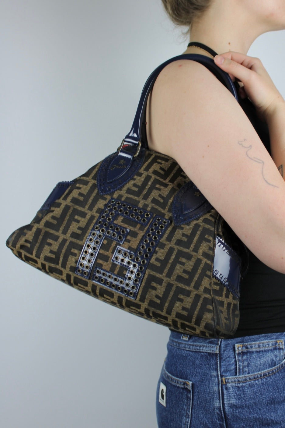 Fendi Bag De Jour Tobacco Zucca Bag