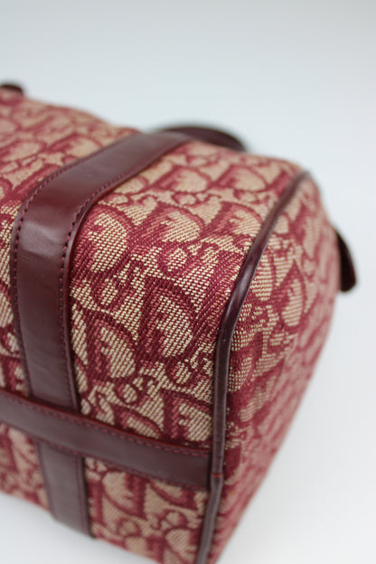 Dior Monogram Trotter Boston Bag 2004