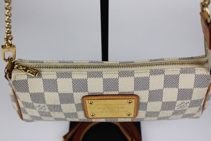Louis Vuitton Damier Azur Eva Pochette Bag 2012