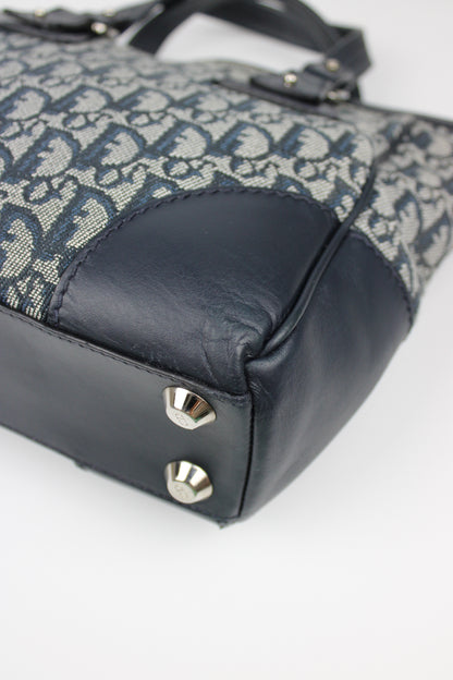 Pre-owned Dior Monogram Trotter Mini Tote Bag 2005