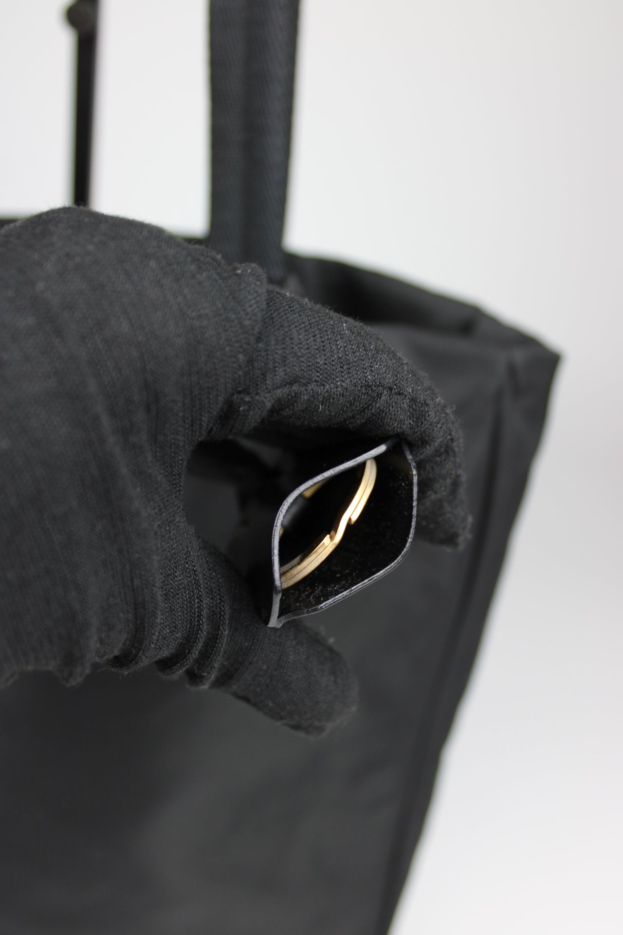 Prada Nylon Tote Shoulder Bag
