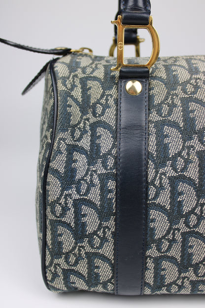 Dior Monogram Trotter Boston Bag 2002