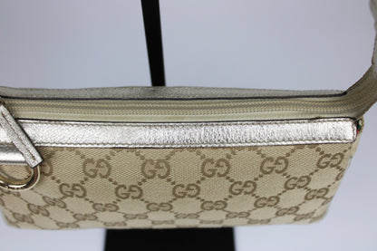 Gucci Monogram D-Ring Pochette Bag
