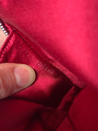 Louis Vuitton Satin Micro Alma Bag 2002