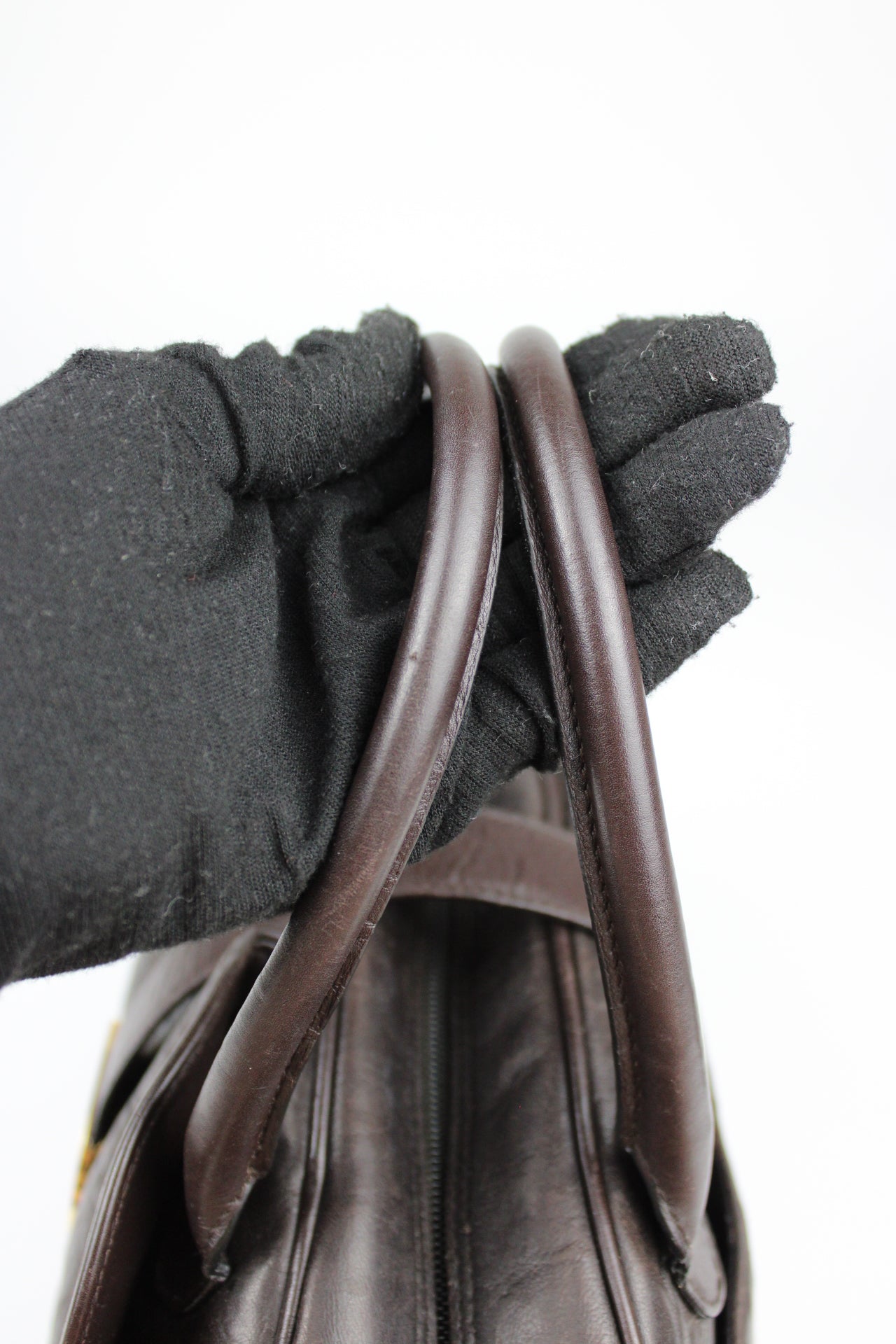 Dior Ostrich Leather Double Saddle Bag 2000