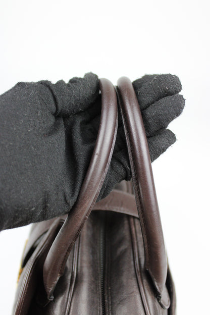 Dior Ostrich Leather Double Saddle Bag 2000