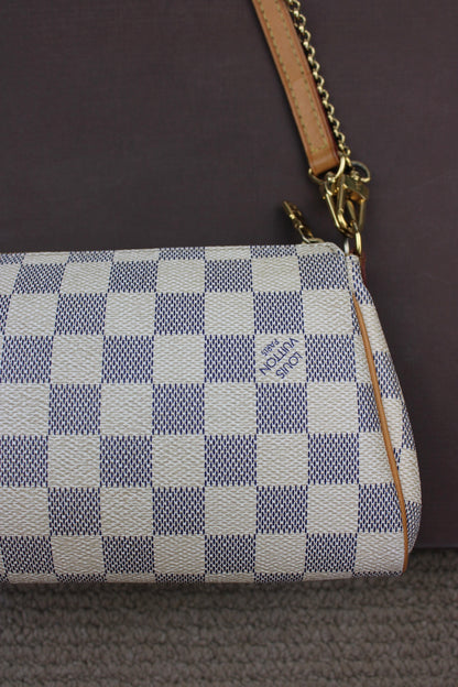Louis Vuitton Damier Azur Eva 2-Way Bag 2010