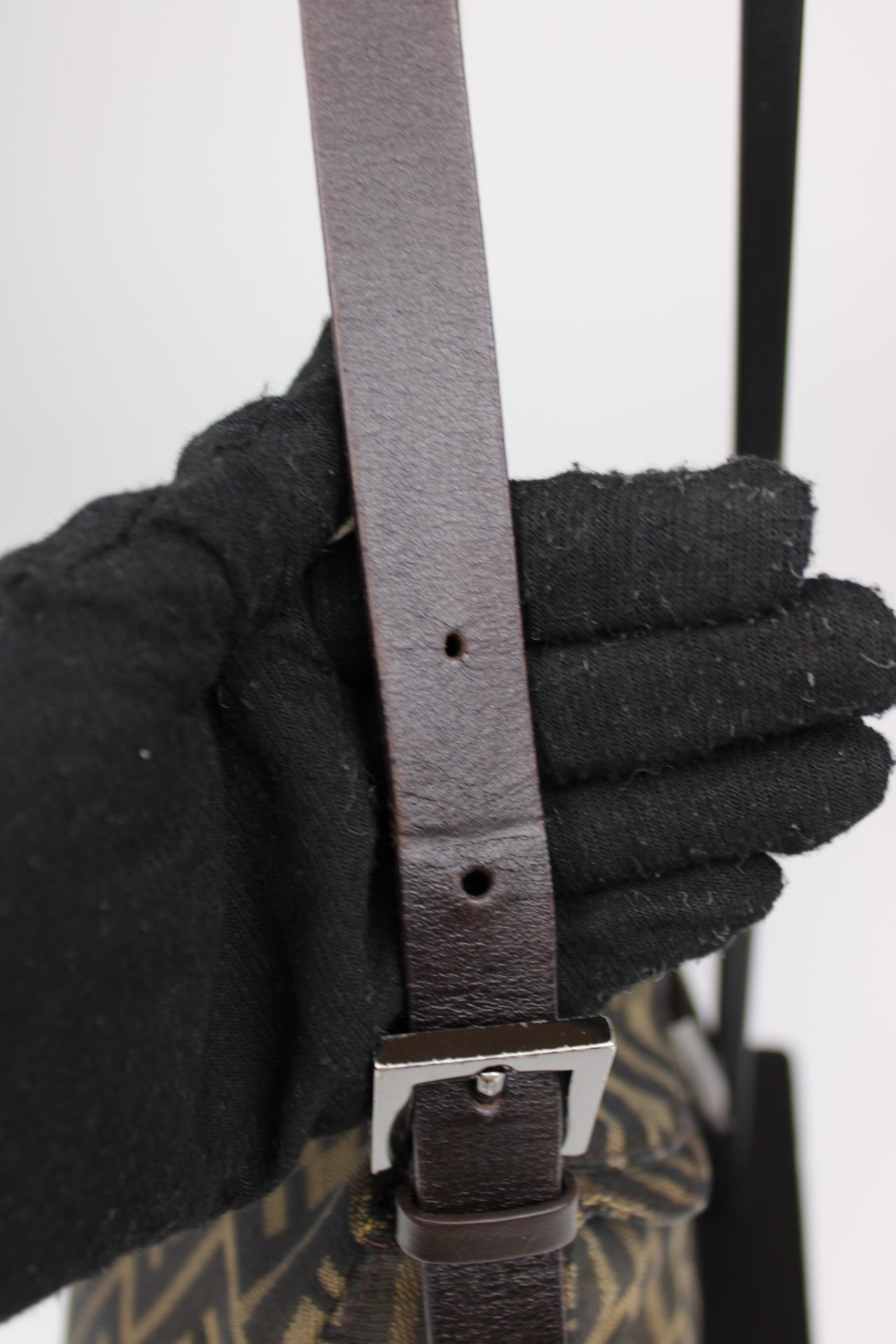 Fendi Zucca Baguette Bag