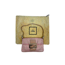 Load image into Gallery viewer, Fendi Zucchino Mini Baguette Bag
