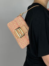 Load image into Gallery viewer, Fendi Zucchino Mini Baguette Bag
