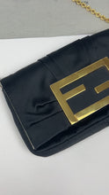 Load and play video in Gallery viewer, Fendi Mia Satin Pochette Bag
