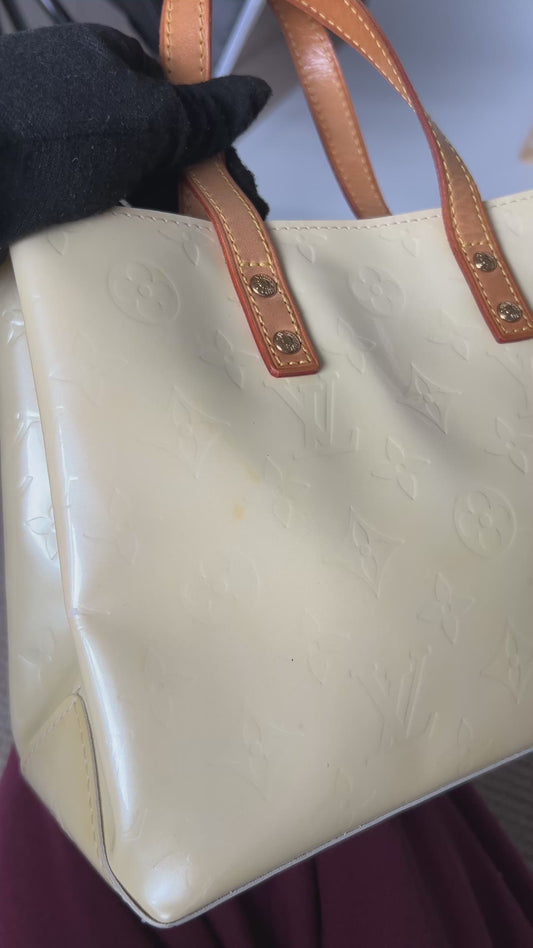 Pre-owned Louis Vuitton Vernis Reade PM Tote Bag 2006 (With Receipt)