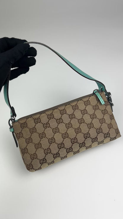 Gucci Monogram Pochette Bag