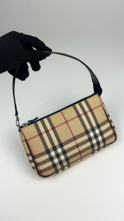 Burberry Nova Check Pochette Bag 2002