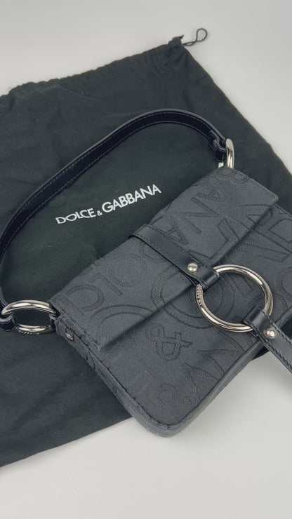 Dolce & Gabbana O-Ring Pochette Bag