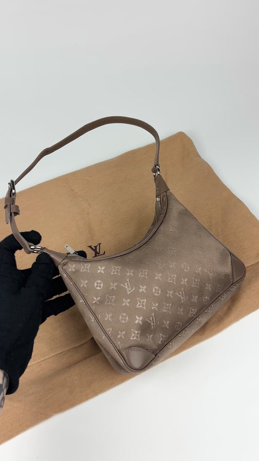 Louis Vuitton Satin Mini Boulogne Bag 2001