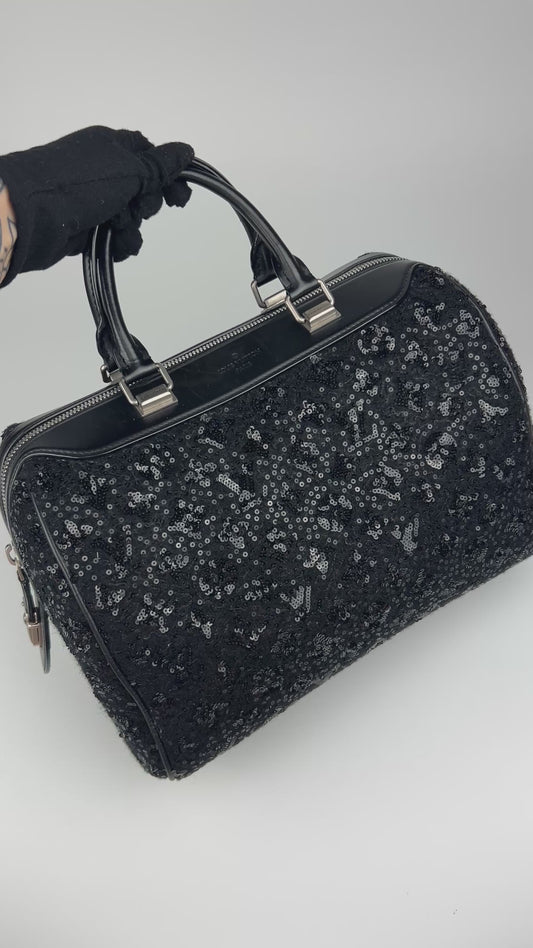 Louis Vuitton Sunshine Express Monogram Sequin Speedy Bag A/W 2012