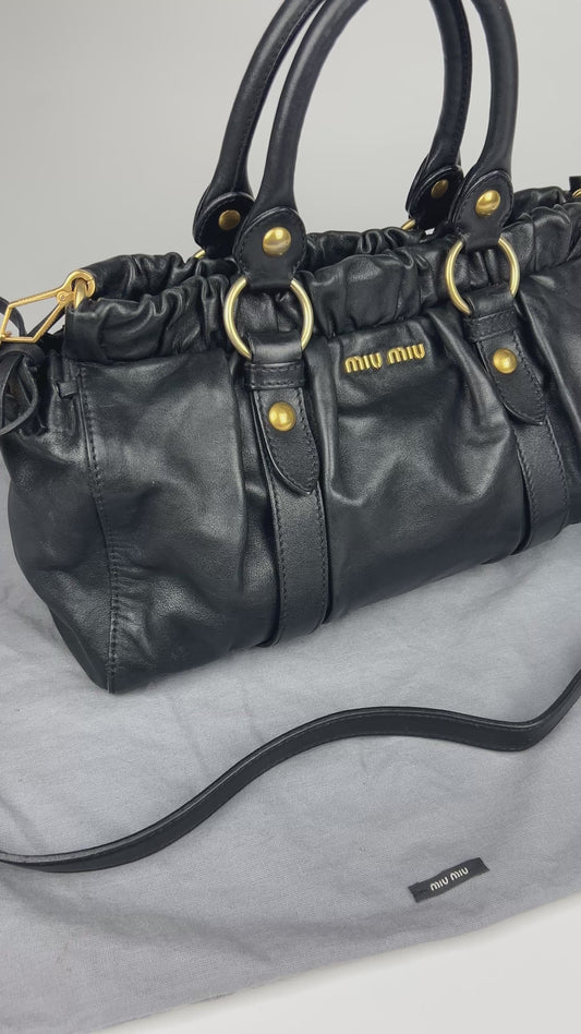 Miu Miu Vitello 2-Way Bag