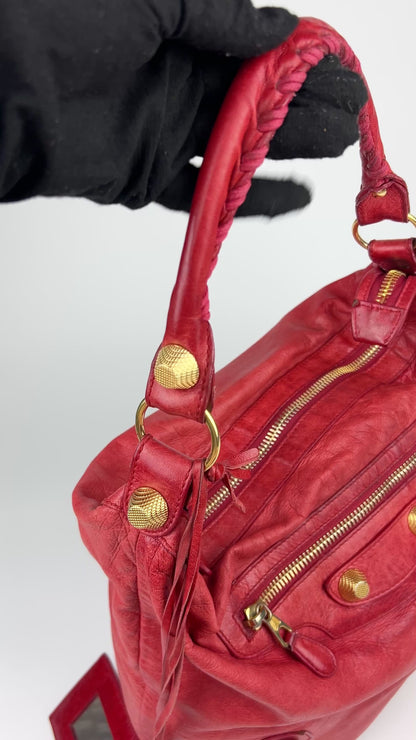 Balenciaga Giant 21 Studs Leather Day Bag