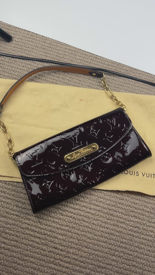 Louis Vuitton Sunset Boulevard Vernis Pochette Bag 2010