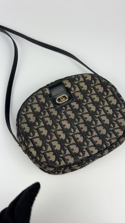 Dior Monogram Cross Body Bag 1980s